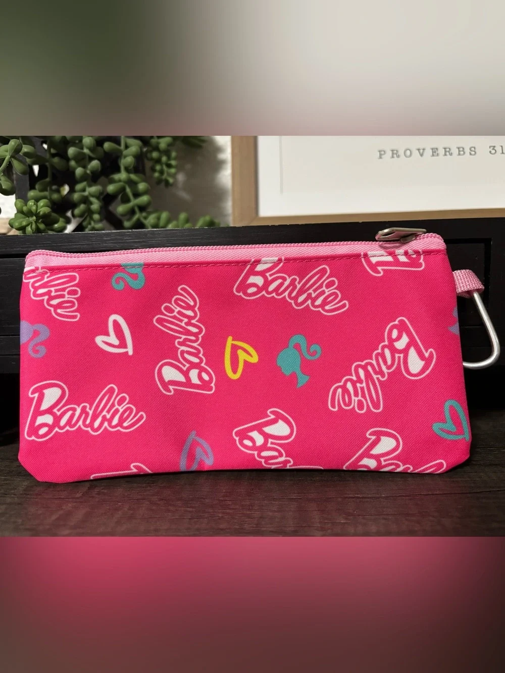 Barbie Cosmetic Bag / Pencil Pouch (NWOT)